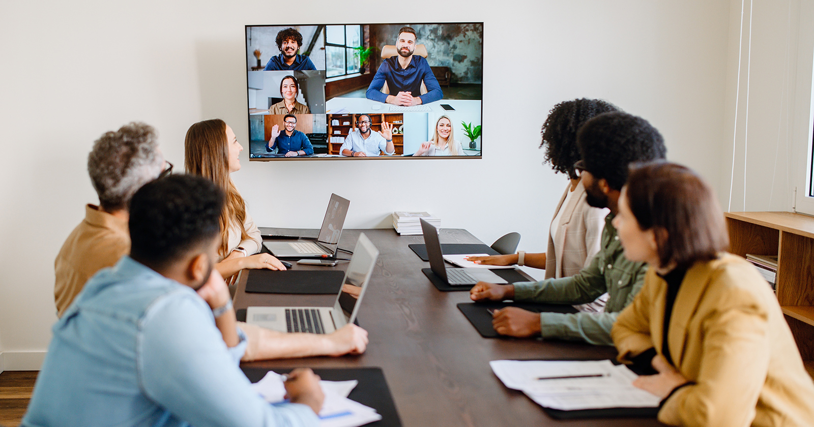 Team conducts in-person and virtual meeting