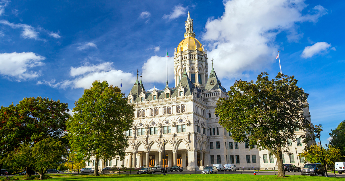 Connecticut State Capitol in Hartford, Connecticut