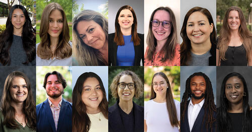 Collage of scholars in the 2026 National Rural Higher Education Research Center Mentorship Program
