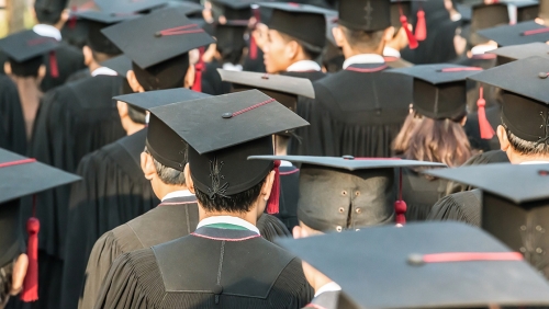 graduating students