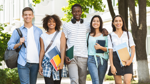 Group of students