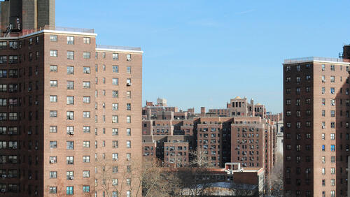 public housing buildings
