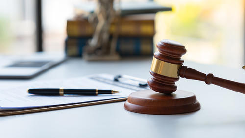 lawyer's desk