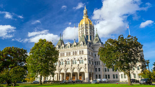 Connecticut State Capitol in Hartford, Connecticut