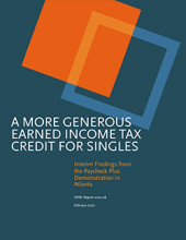 Report Cover - A More Generous Earned Income Tax Credit for Singles